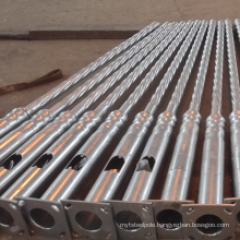 factory direct supply galvanized customized steel road/street lighting poles with factory price